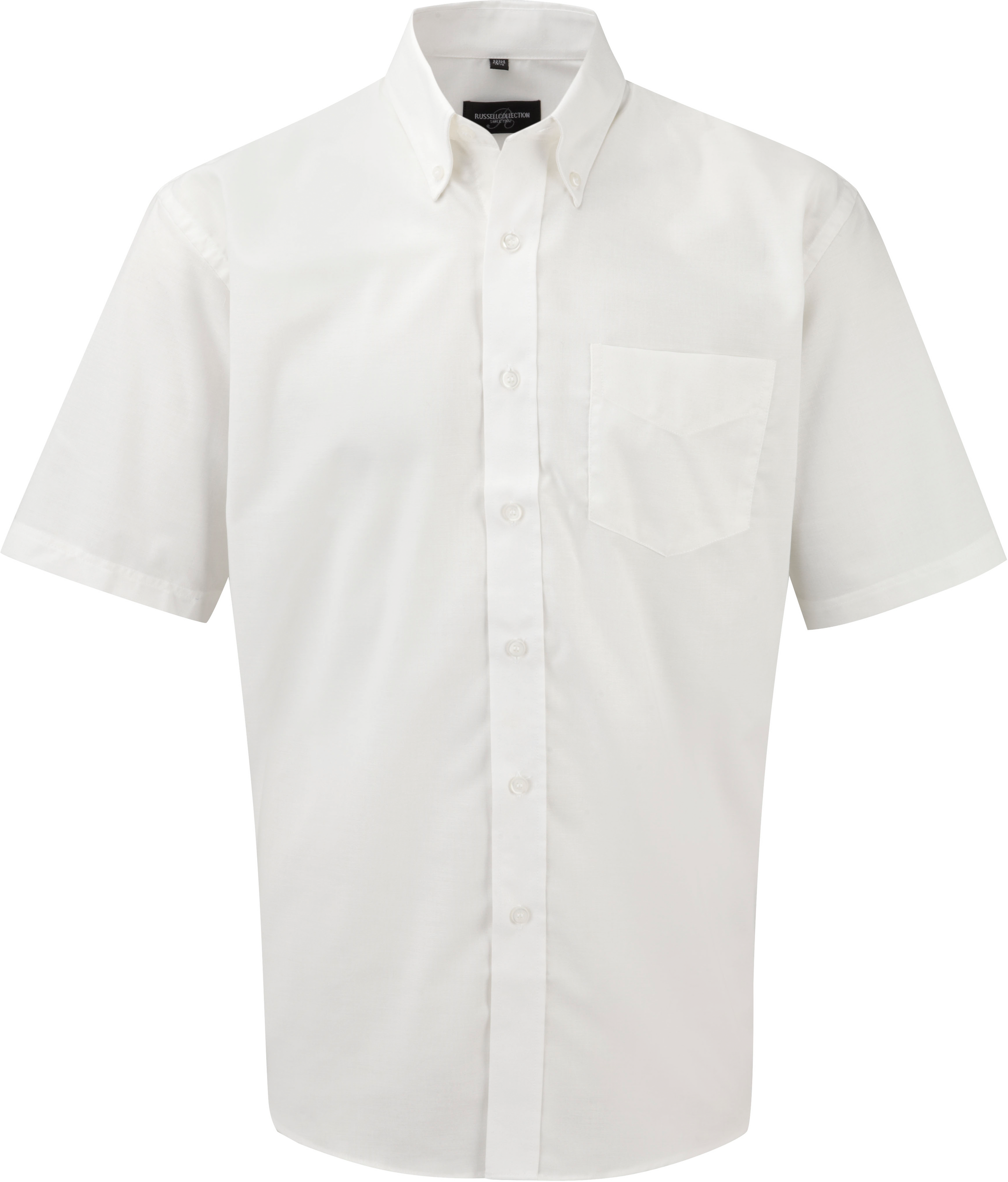 Camisa Oxford manga corta hombre
