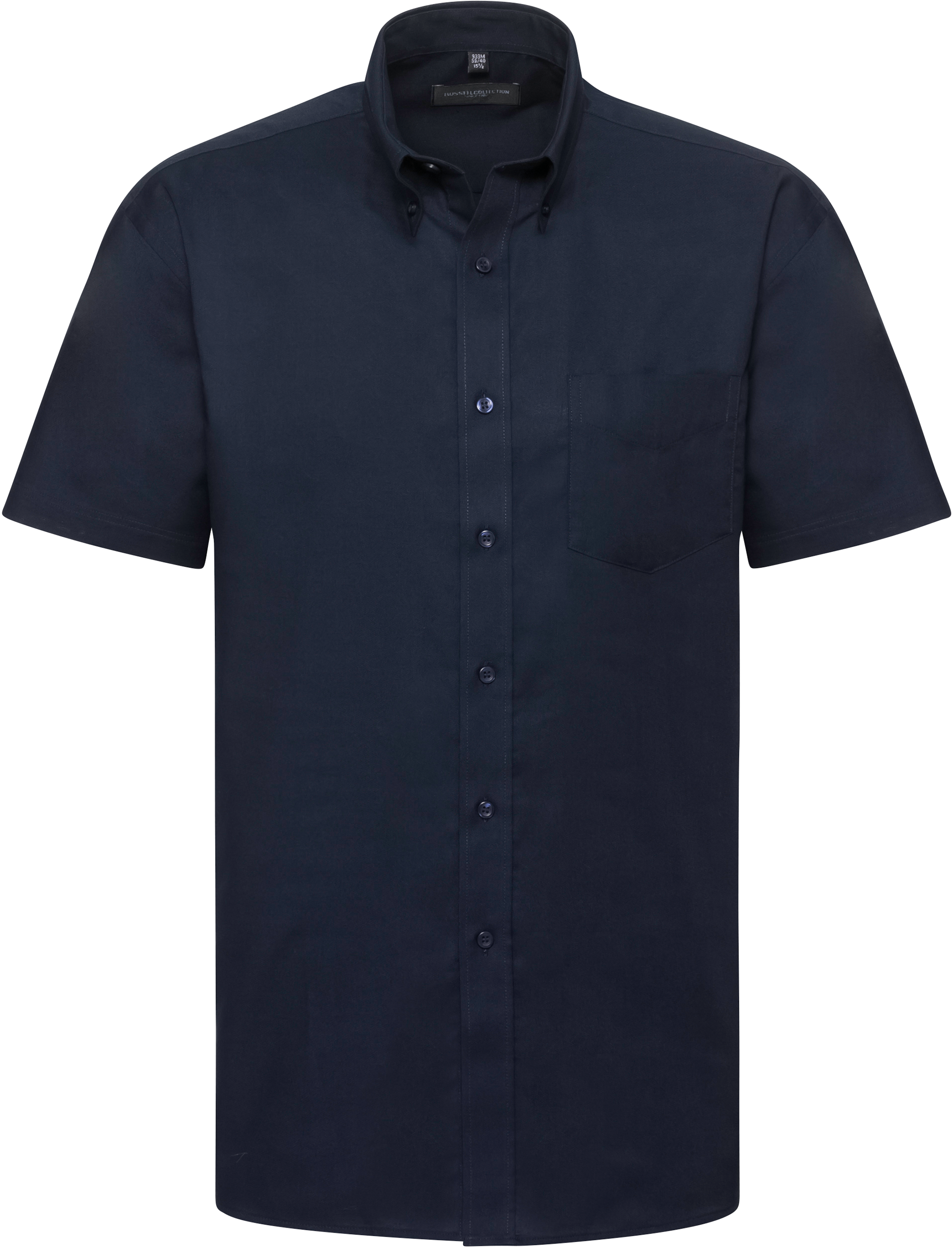 Camisa Oxford manga corta hombre