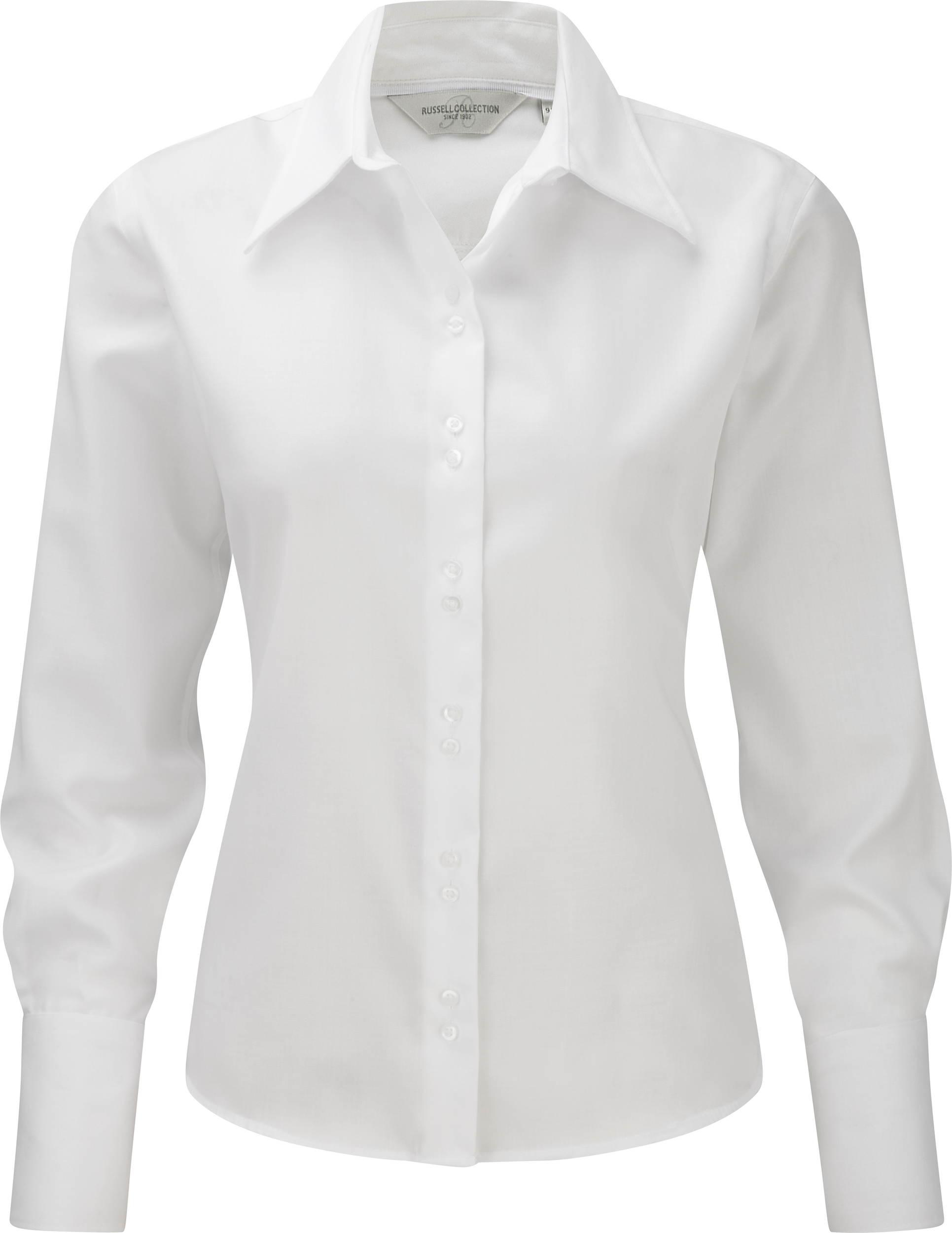Camisa Non-Iron manga larga mujer