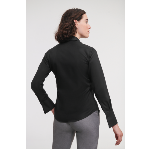 Camisa Non-Iron manga larga mujer