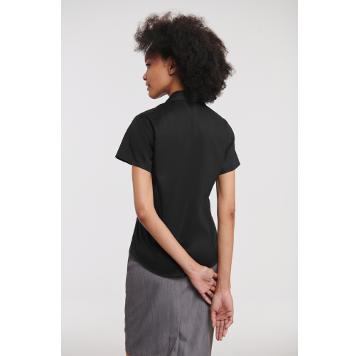 Camisa Non-Iron manga corta mujer