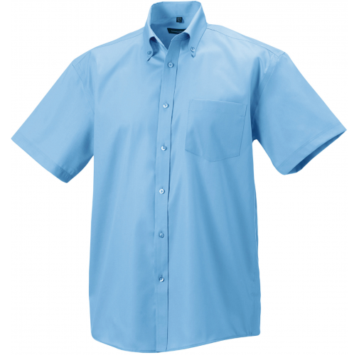 bright sky Camisa clásica non-iron manga corta hombre