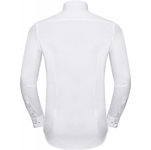 white / silver / convoy grey Camisa Espiga manga larga