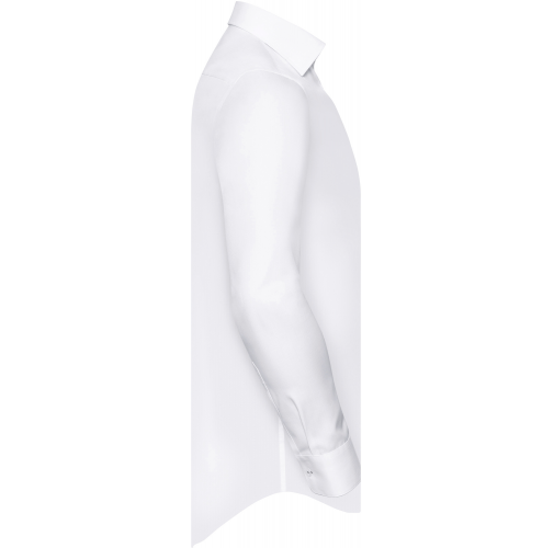 white / silver / convoy grey Camisa Espiga manga larga