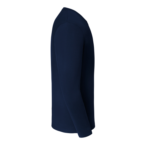 french navy Camiseta clásica manga larga