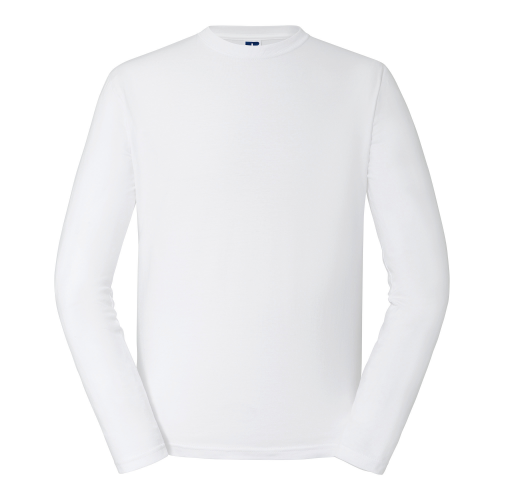 white Camiseta clásica manga larga