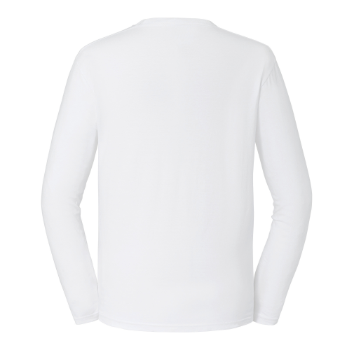 white Camiseta clásica manga larga