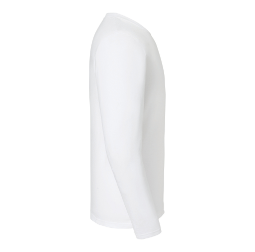 white Camiseta clásica manga larga