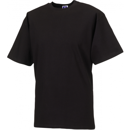black Camiseta Authentic heavyweight