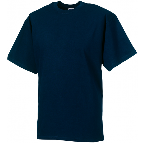 french navy Camiseta Authentic heavyweight