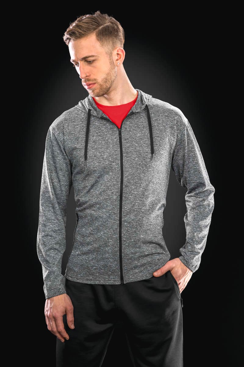 Chaqueta con capucha hombre