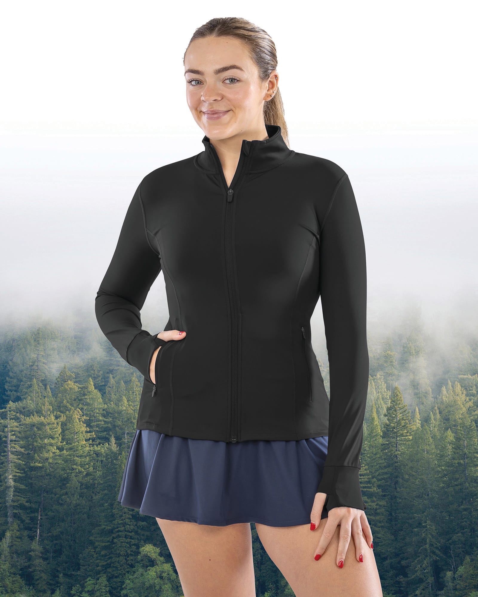 CHAQUETA DE FITNESS PARA MUJERES