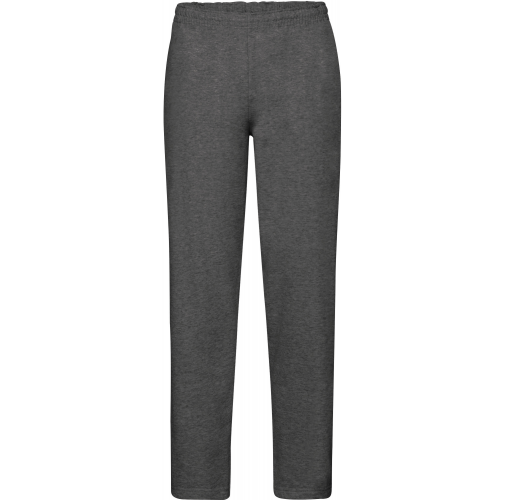 dark heather grey Pantalón de jogging - tobillos elásticos (64-026-0)
