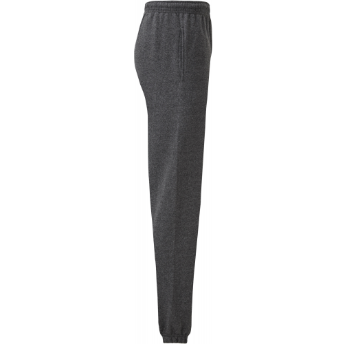 dark heather grey Pantalón de jogging - tobillos elásticos (64-026-0)