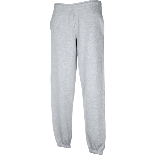 heather grey Pantalón de jogging - tobillos elásticos (64-026-0)
