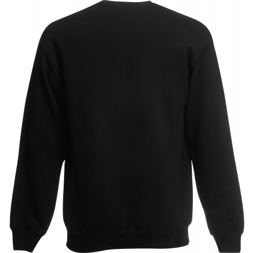 black Sudadera Classic cuello redondo (62-202-0)