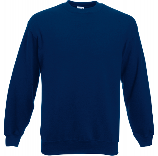 navy Sudadera Classic cuello redondo (62-202-0)