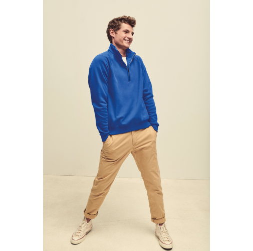 Sudadera 1/4 cremallera Premium (62-032-0)