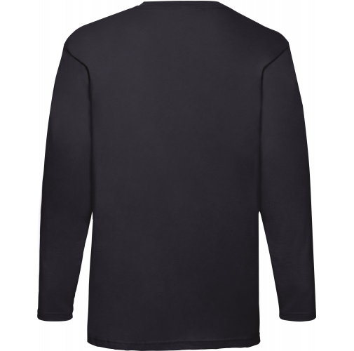 deep navy Camiseta Valueweight manga larga hombre (61-038-0)