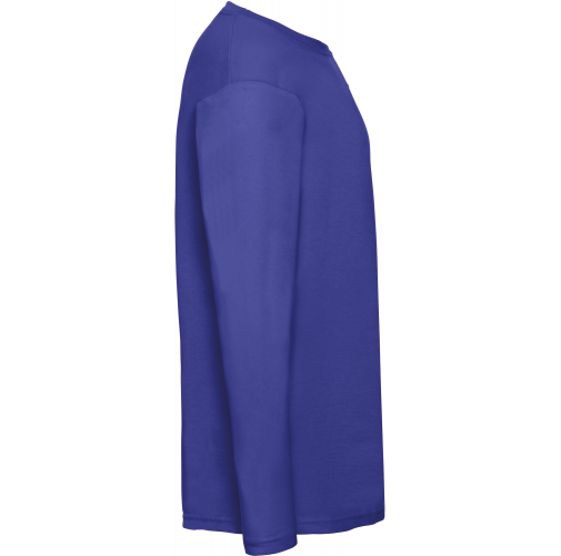 royal blue Camiseta Valueweight manga larga hombre (61-038-0)