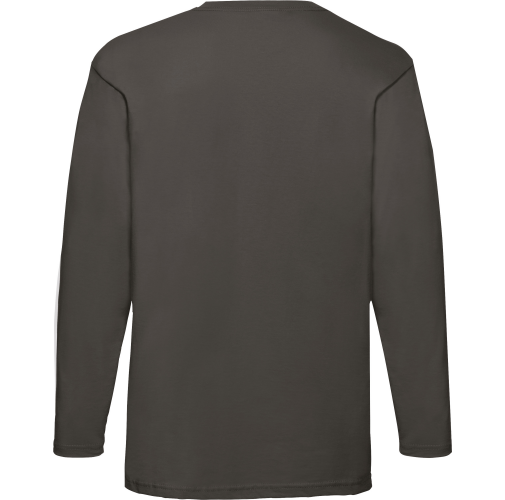 light graphite Camiseta Valueweight manga larga hombre (61-038-0)