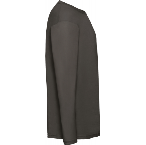 light graphite Camiseta Valueweight manga larga hombre (61-038-0)