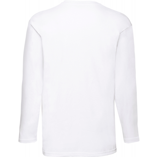 white Camiseta Valueweight manga larga hombre (61-038-0)