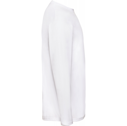 white Camiseta Valueweight manga larga hombre (61-038-0)
