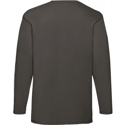 black Camiseta Valueweight manga larga hombre (61-038-0)