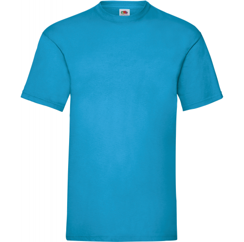 azur blue Camiseta Valueweight hombre (61-036-0)