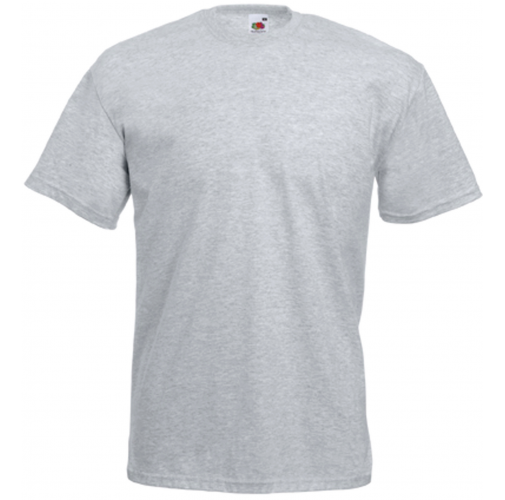 heather grey Camiseta Valueweight hombre (61-036-0)