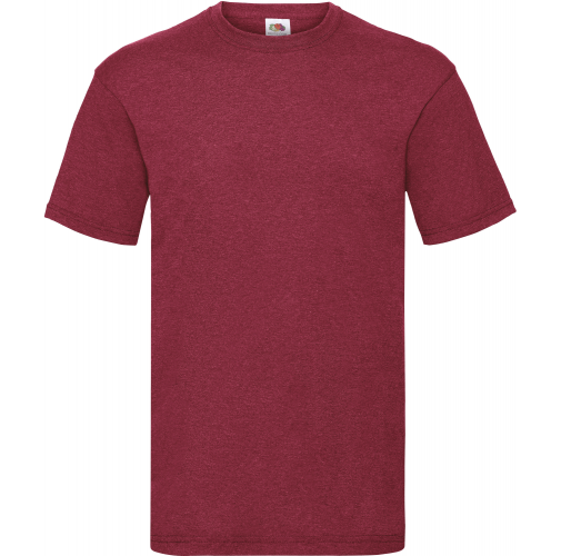 vintage heather red Camiseta Valueweight hombre (61-036-0)