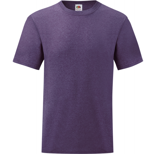heather purple Camiseta Valueweight hombre (61-036-0)