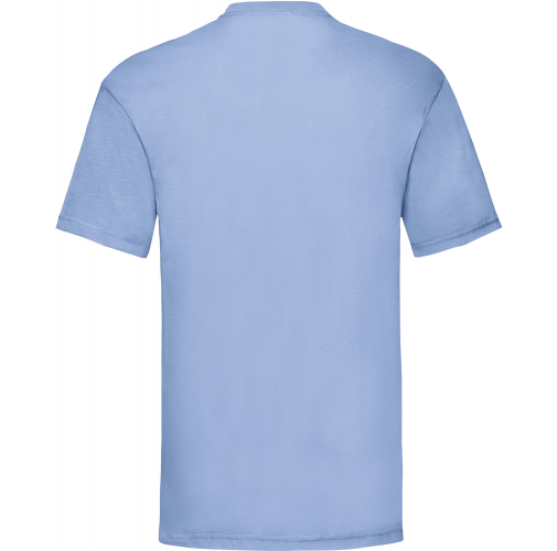 sky blue Camiseta Valueweight hombre (61-036-0)