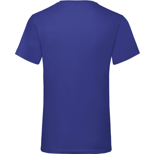royal blue Camiseta Valueweight cuello de pico hombre (61-066-0)