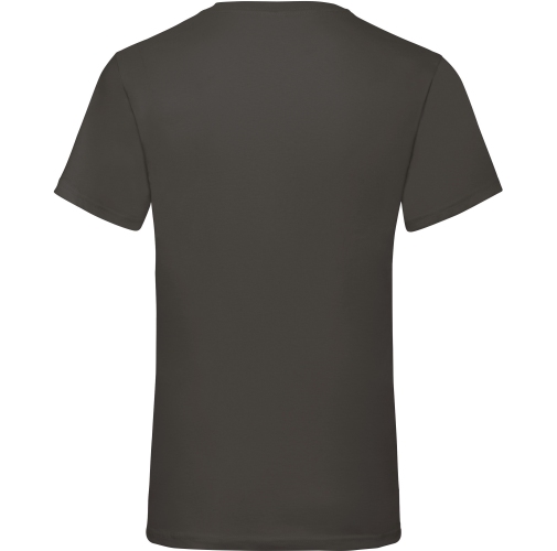 light graphite Camiseta Valueweight cuello de pico hombre (61-066-0)