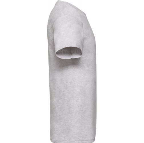 heather grey Camiseta Valueweight cuello de pico hombre (61-066-0)