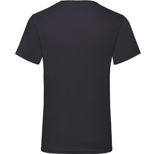 black Camiseta Valueweight cuello de pico hombre (61-066-0)
