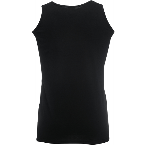 black Camiseta Valueweight sin mangas hombre (61-098-0)