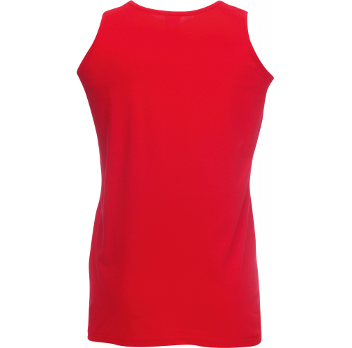 red Camiseta Valueweight sin mangas hombre (61-098-0)