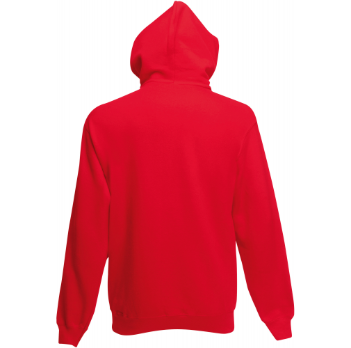 red Sudadera Premium cremallera y capucha hombre (62-034-0)