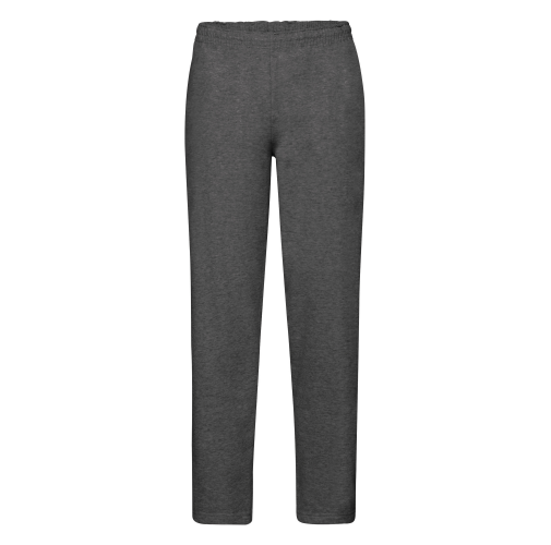 dark heather grey Pantalón de jogging - bajo recto (64-032-0)
