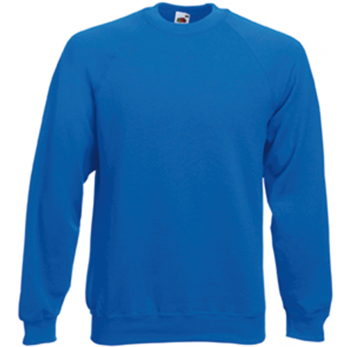 royal blue Sudadera manga raglán (62-216-0)