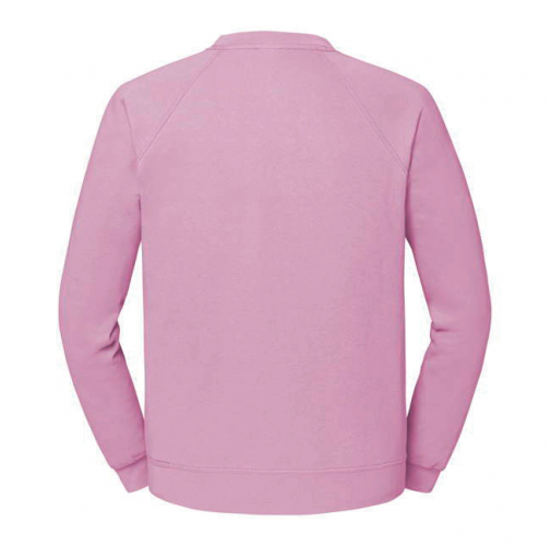 light pink Sudadera manga raglán (62-216-0)