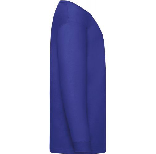 royal blue Camiseta Valueweight manga larga niños (61-007-0)
