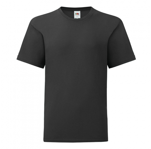 black Camiseta Iconic 150 T infantil