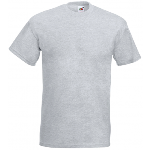 heather grey Camiseta Super Premium manga corta (61-044-0)