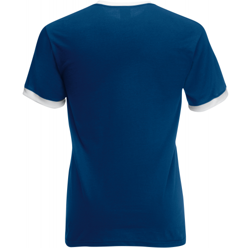navy / white Camiseta Ringer Valueweight