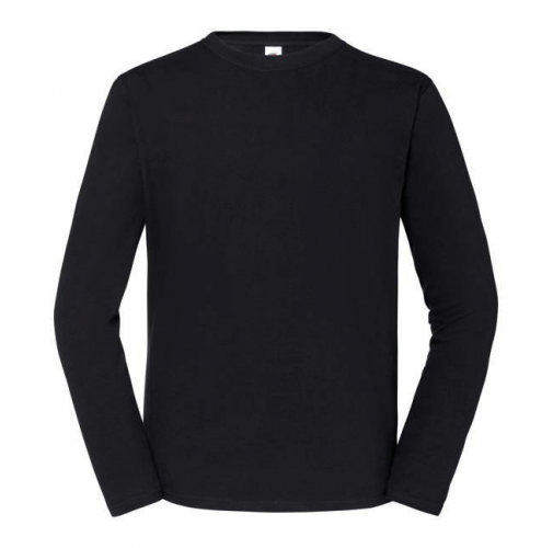 black Camiseta de manga larga Iconic 195