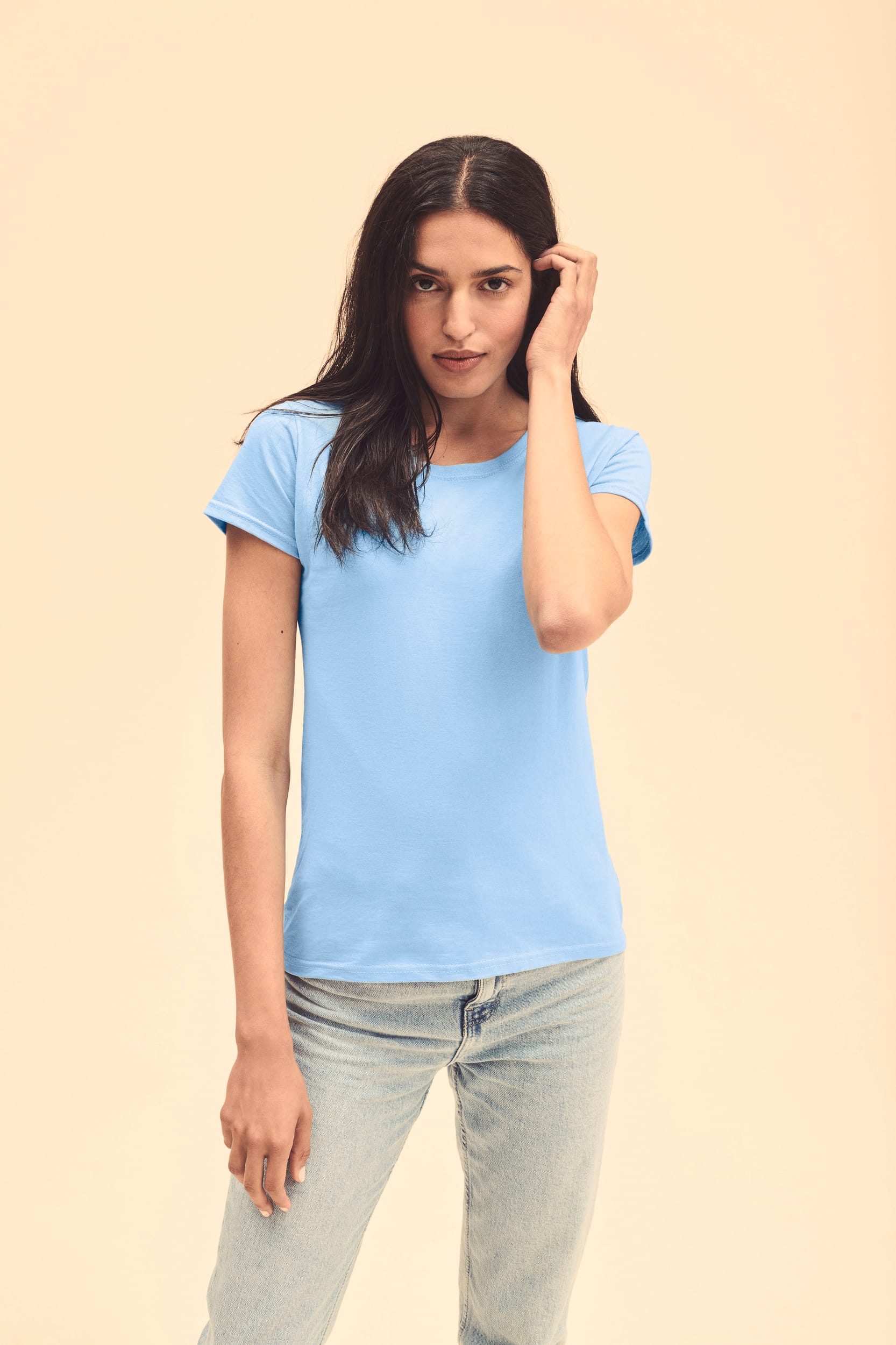 CAMISETA VALUEWEIGHT MUJER (61-372-0)